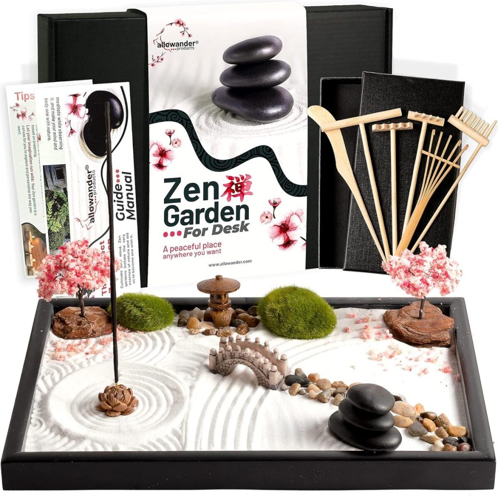 Avis sur le kit de jardin zen japonais pour bureau