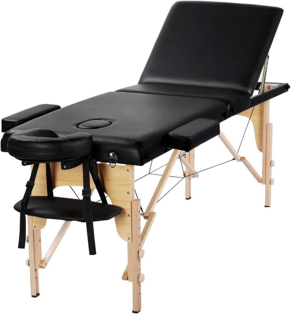Test de la table de massage pliante Abician : confort et praticité