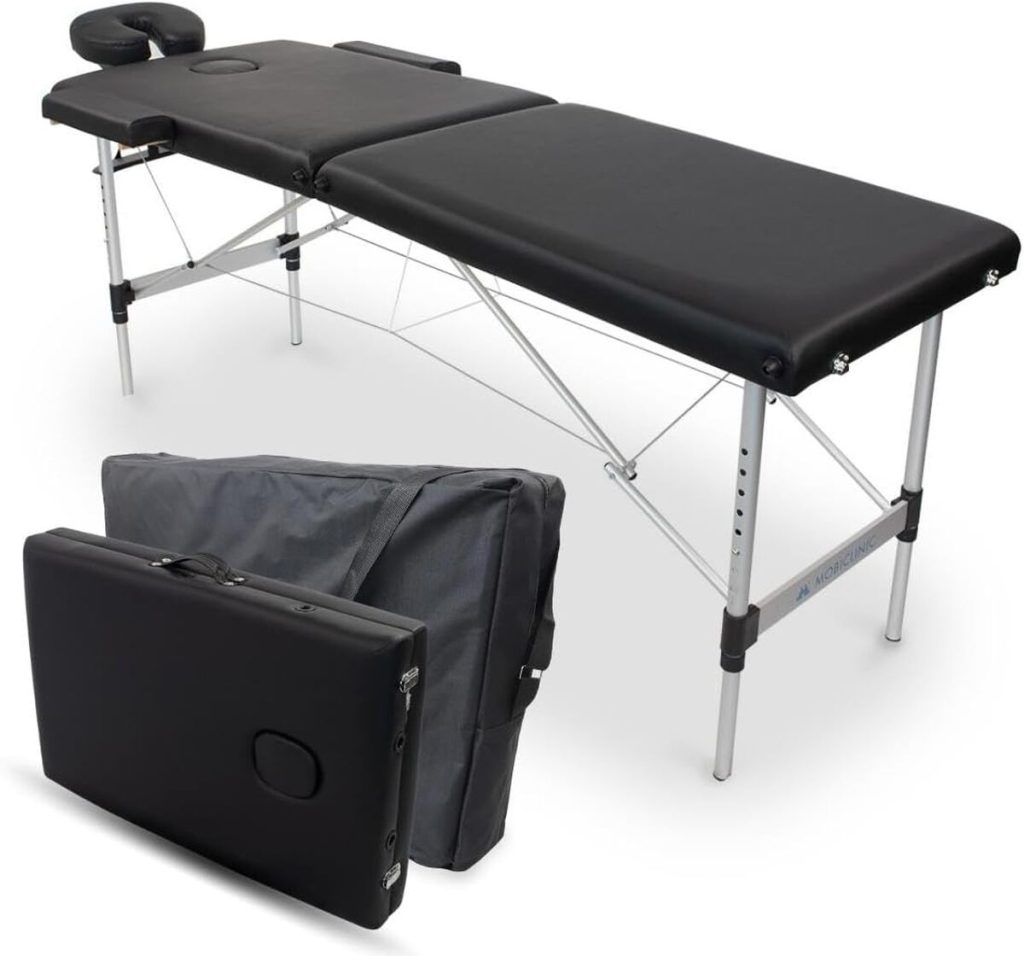 Test de la table de massage pliante Mobiclinic CA-01
