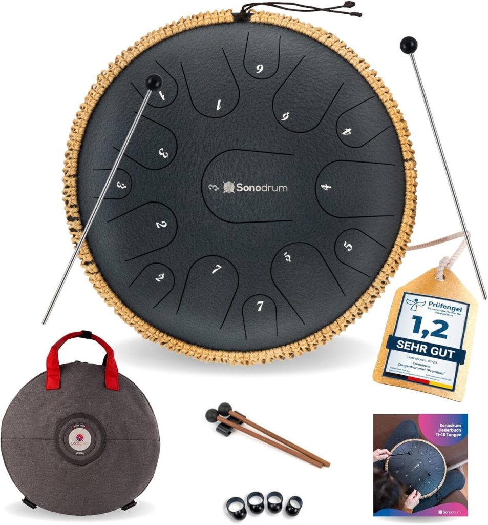 Test du tambour à langue Sonodrum : un instrument accessible et polyvalent