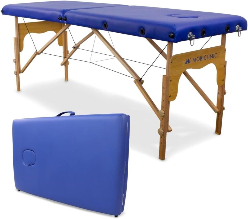 Test de la table de massage pliante Mobiclinic CM-O1 Basic : confort et praticité
