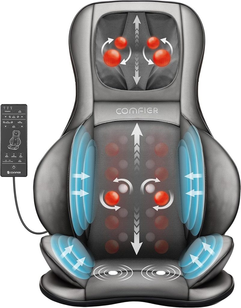 Test du siège massant Comfier Shiatsu : confort et relaxation chez soi