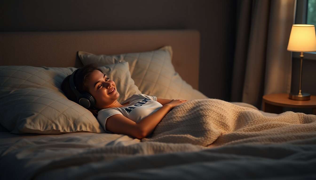 Comment l'asmr améliore la qualité du sommeil