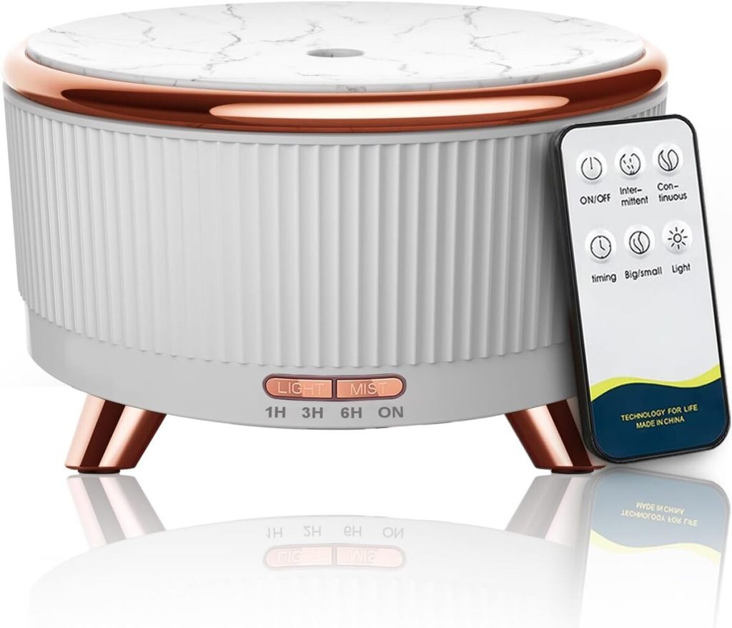 Test du diffuseur d'huiles essentielles 500 ml : polyvalence et design pour la maison