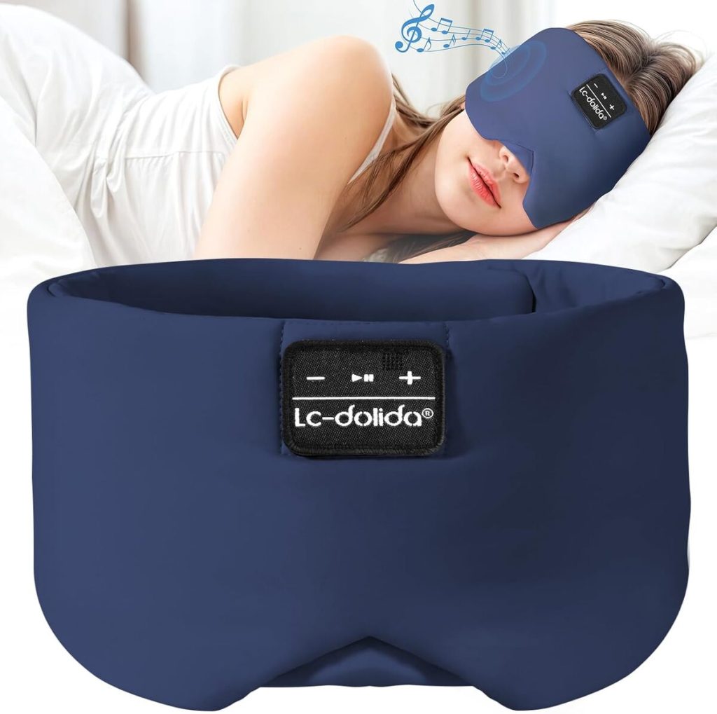 Test : lC-dolida Masque de sommeil Bluetooth 100 % occultant