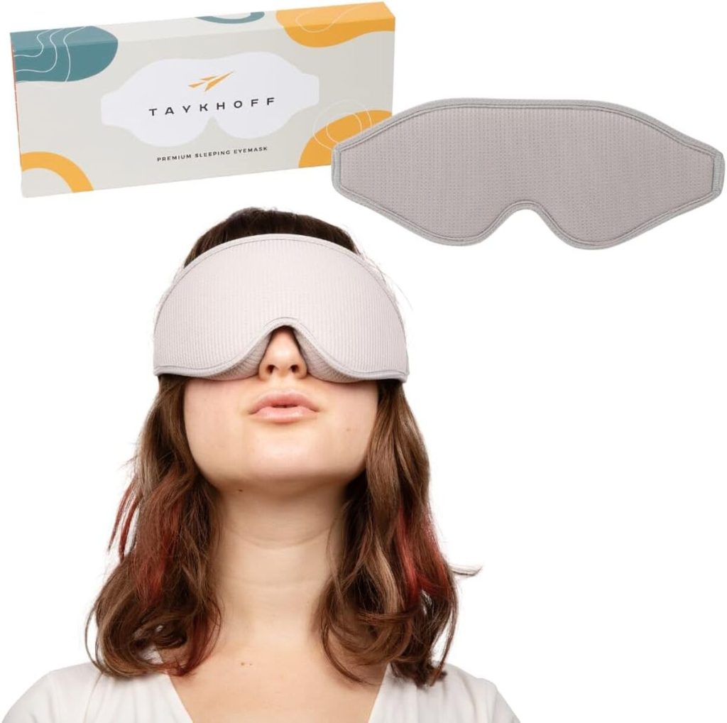 Test : masque de sommeil Taykhoff, lumière bloquée et confort optimal