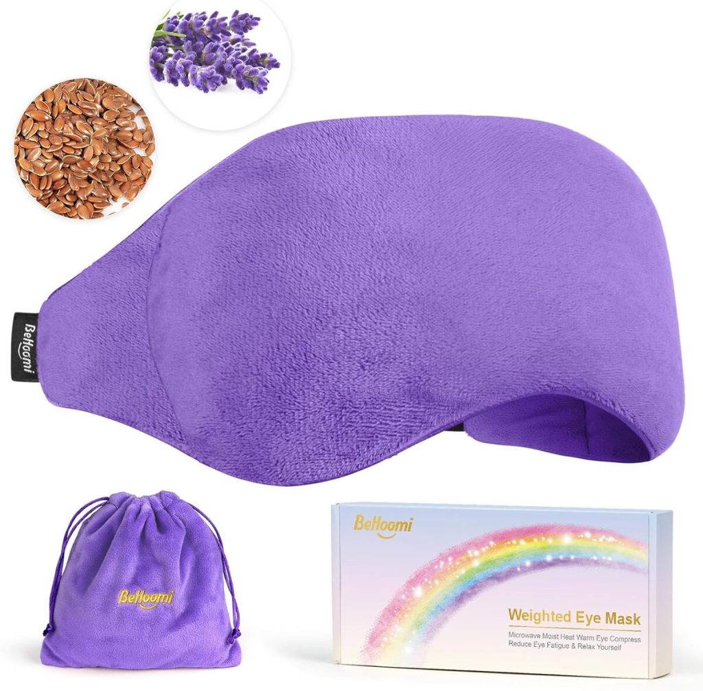 Test : masque lesté BeHoomi, douceur et chaleur pour les yeux