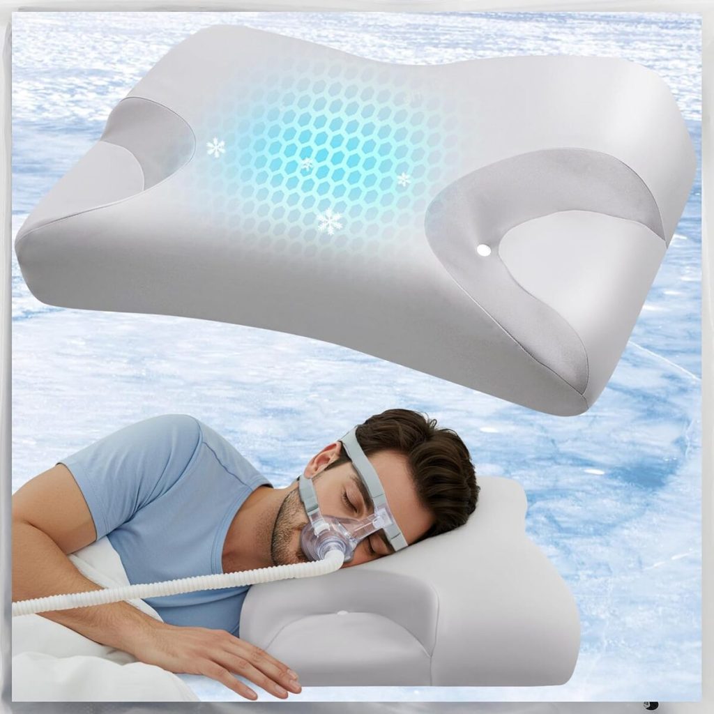 Test : oreiller Hydomi CPAP mémoire de forme pour dormeur latéral