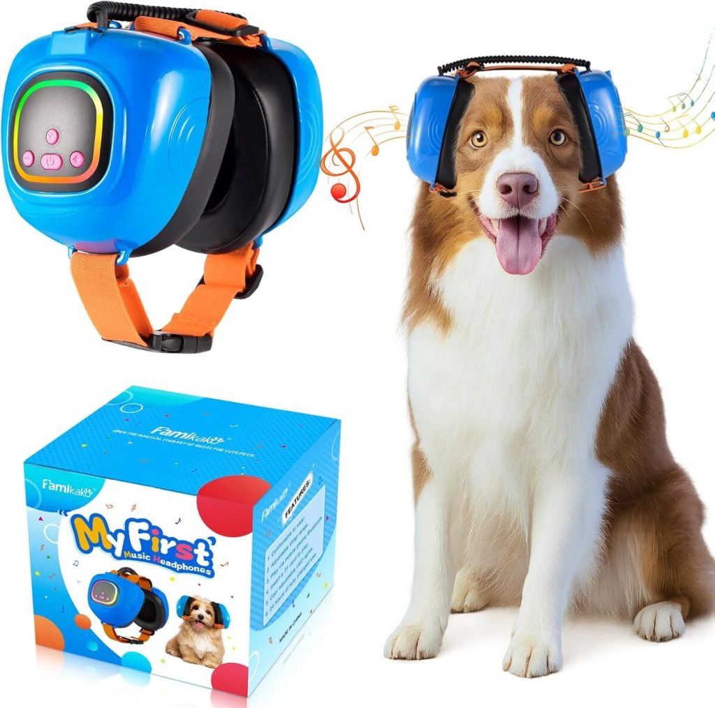 Test : casque audio Famikako pour chien apaisant et anti-anxiété
