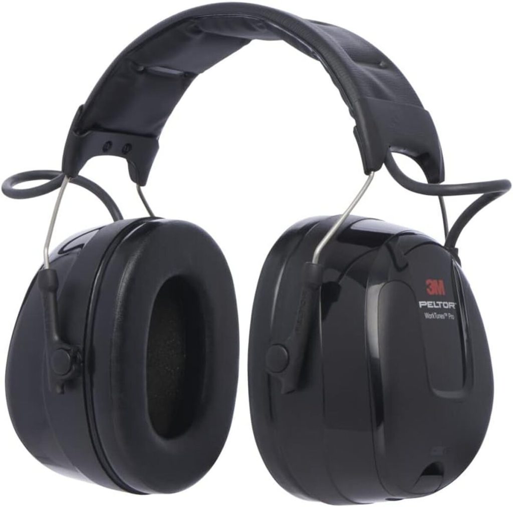 Test : casque antibruit 3M Peltor WorkTunes Pro avec radio FM et entrée MP3
