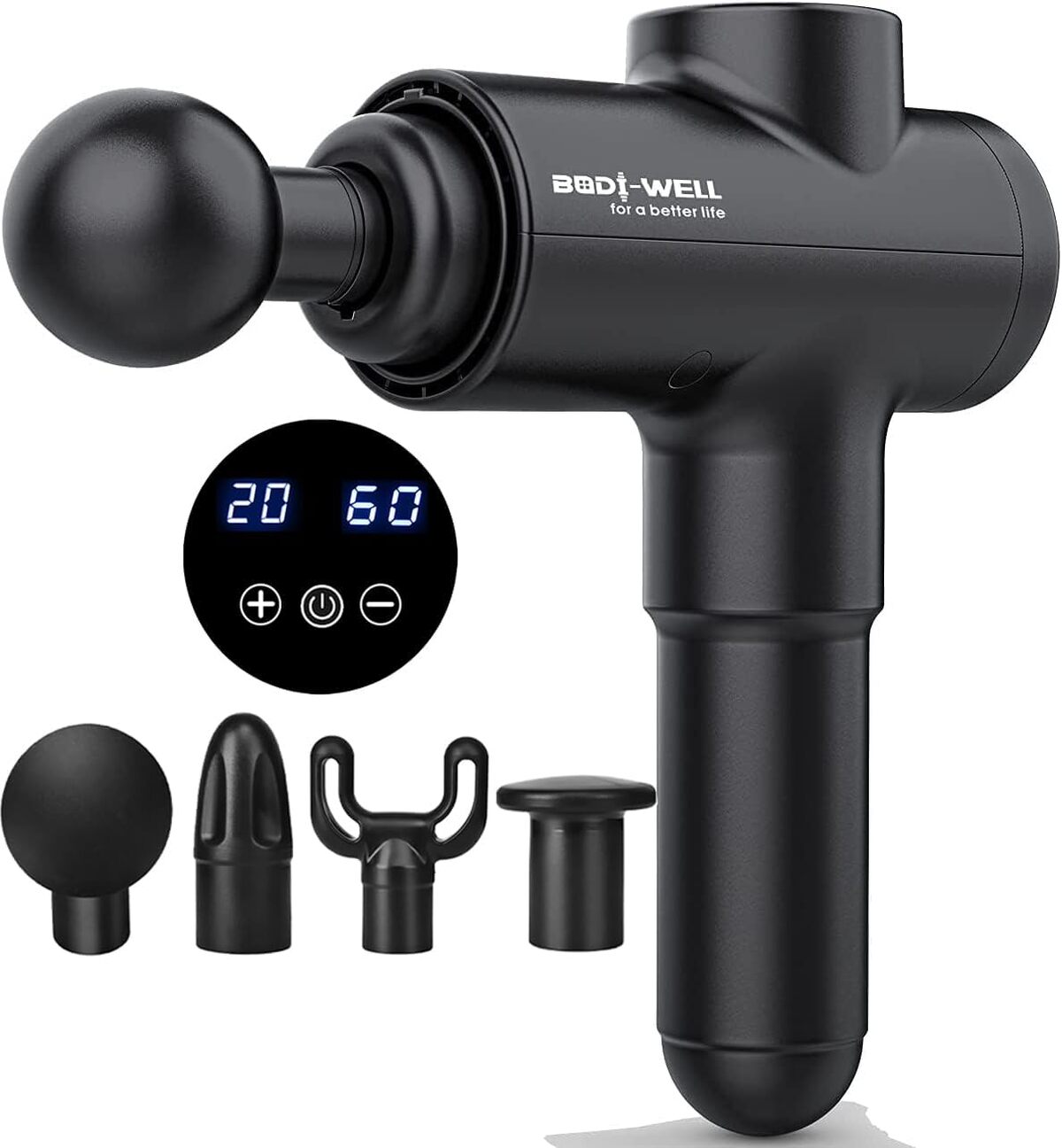 Test du pistolet de massage Bodi-well robuste