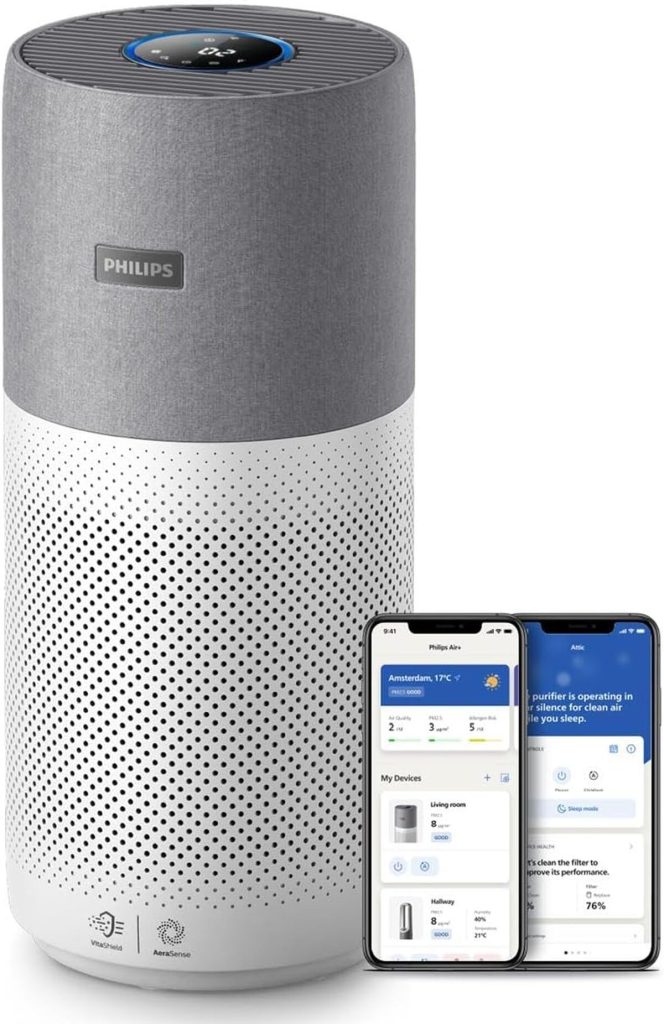 Test du purificateur d'air Philips 4000i : performance XXL et connectivité