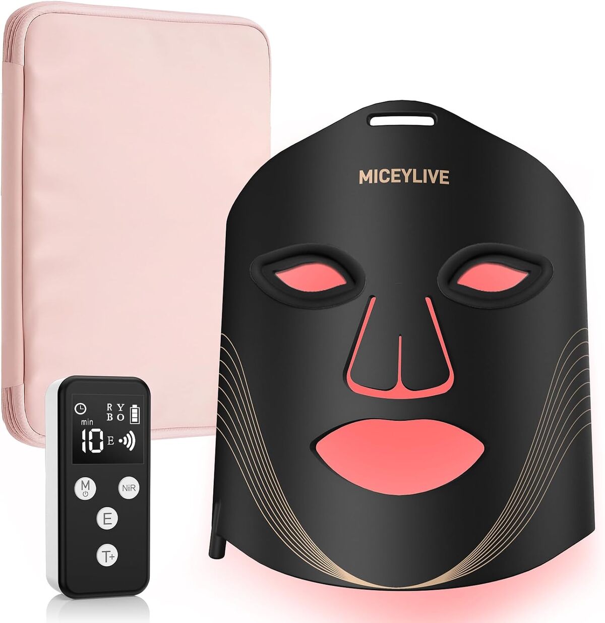 Test masque facial LED luminothรฉrapie anti-รขge