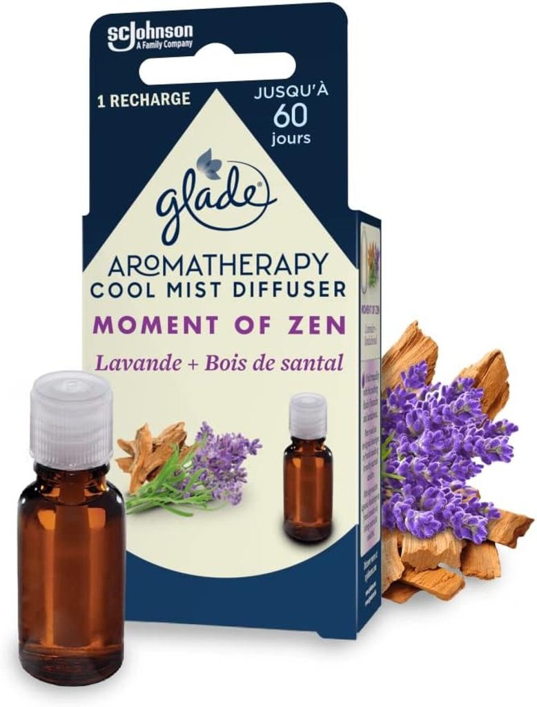 Test : recharge diffuseur Glade Aromatherapy Moment of Zen