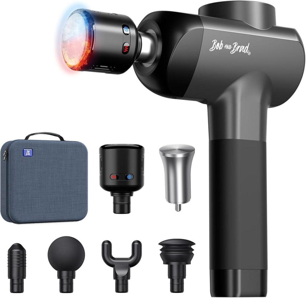 Test Bob and Brad X6 Pro Max : pistolet de massage chaud-froid