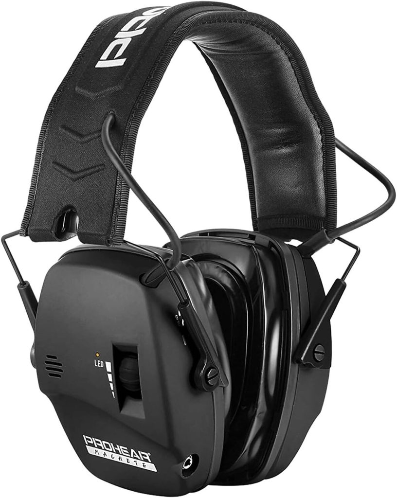Test du casque anti-bruit PROHEAR 036 noir : protection et amplificateur sonore