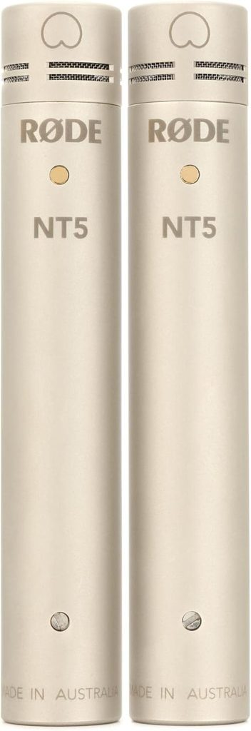 Test du microphone RØDE NT5 ½" condensateur