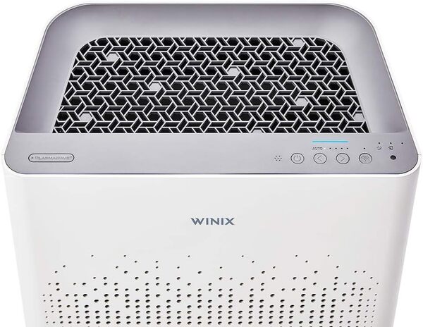 WINIX Zero-S Purificateur d'air pour chambre à coucher HOM, CADR 410 m³/h, 100 m², filtres à charbon actif et HEPA pour allergies au pollen, odeurs de poussière, fumée, filtre à air, capteur [Classe énergétique A+++]