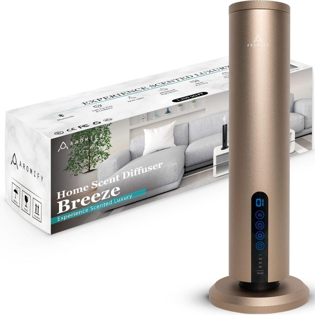 Test du diffuseur de parfum Aromify Breeze : technologie Bluetooth et fonctionnalité sans fil