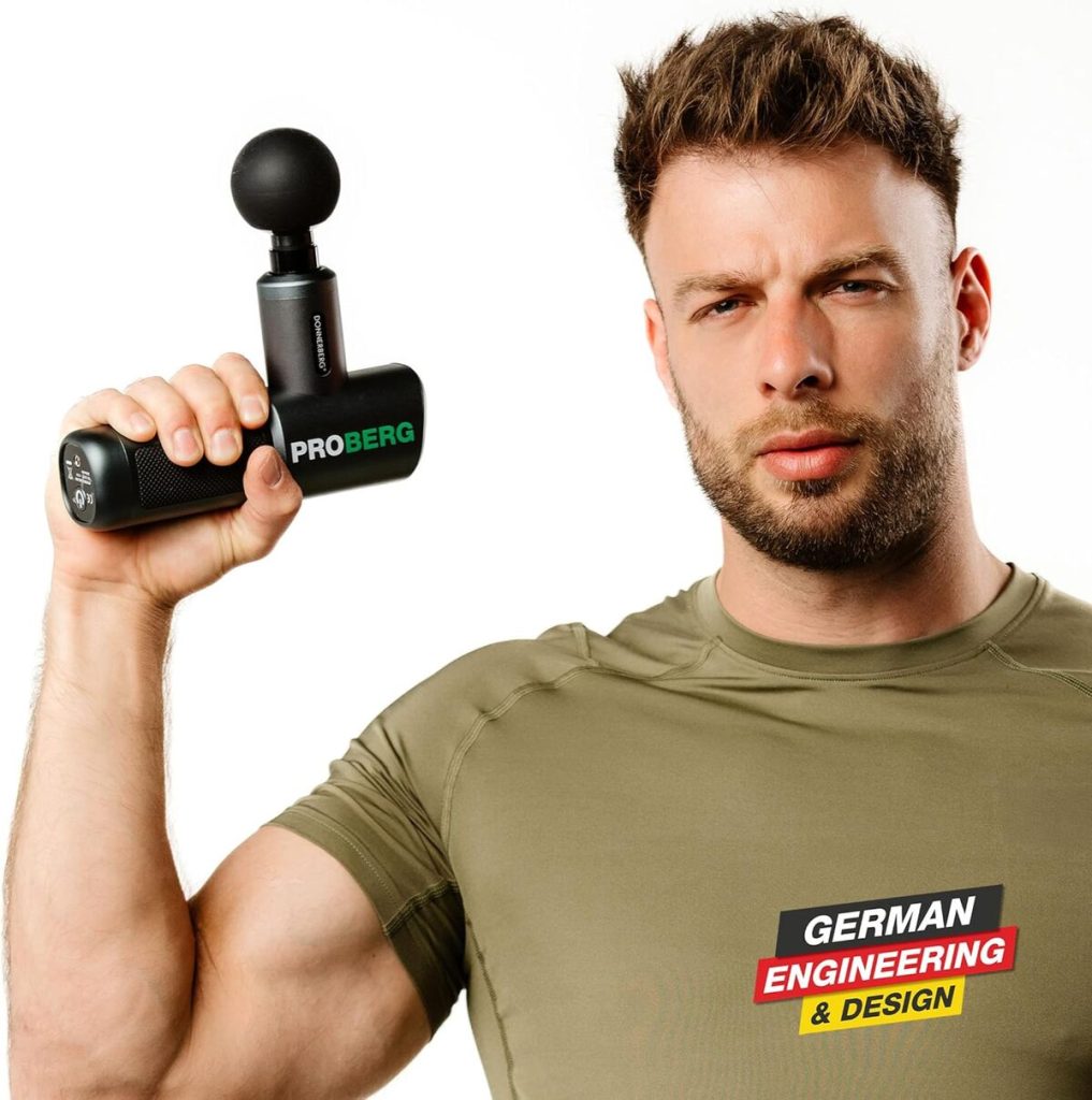 Test du pistolet de massage Proberg Donnerberg : moteur puissant et bien-être garanti