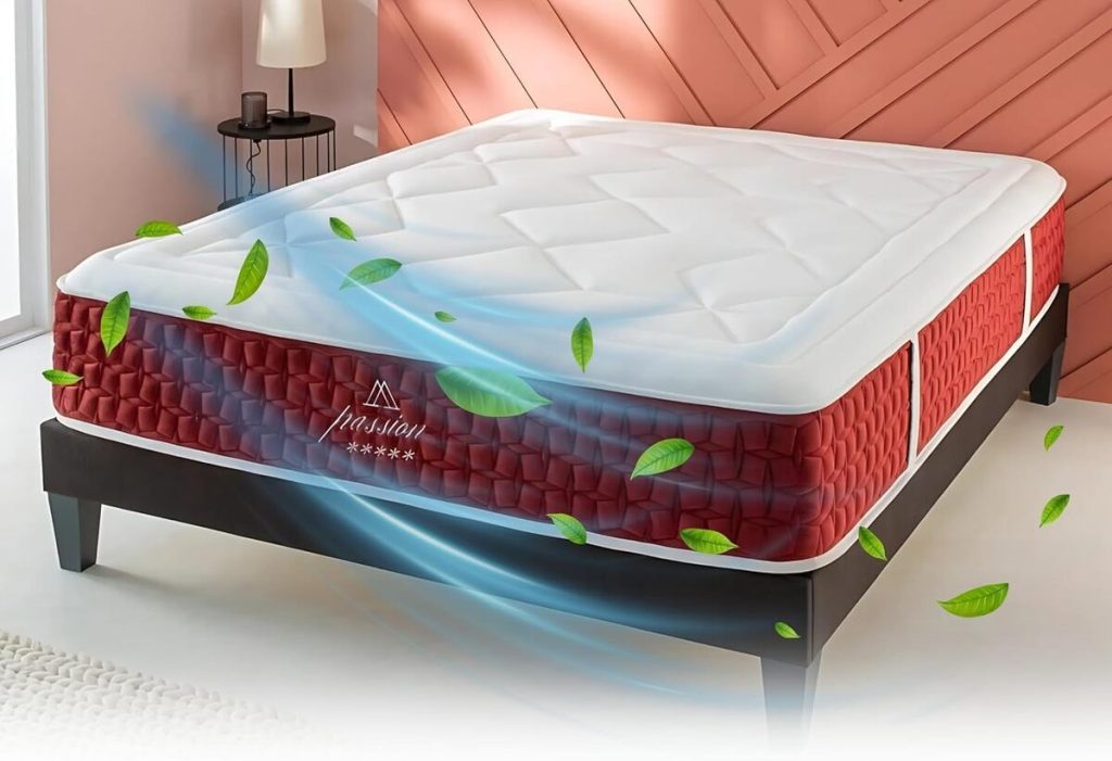 Test matelas Maison Aubertin Passion 180x200 cm : confort ferme et ergonomie