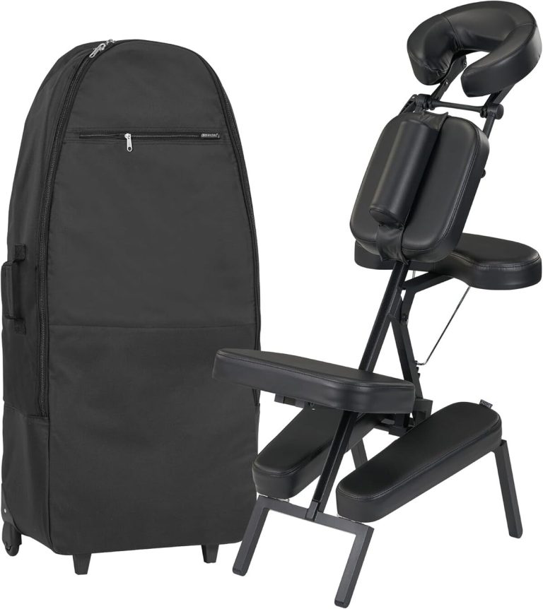 Test de la chaise de massage Master Apollo avec assise extra large