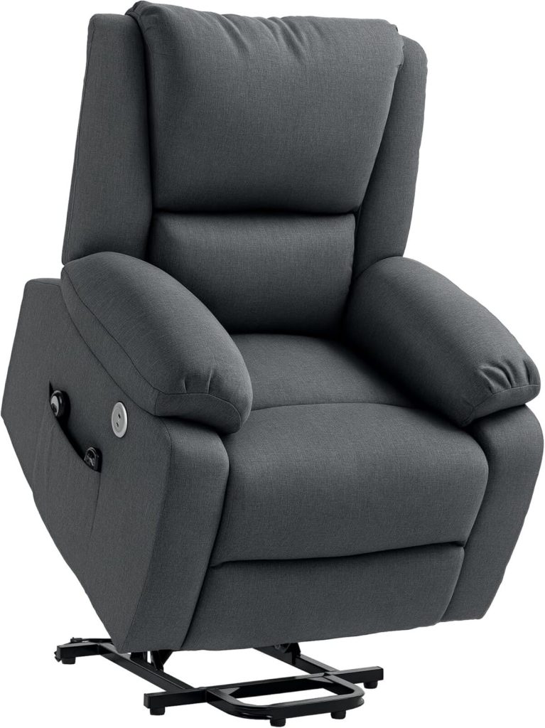 Test du fauteuil releveur HOMCOM : confort électrique et massages inclus