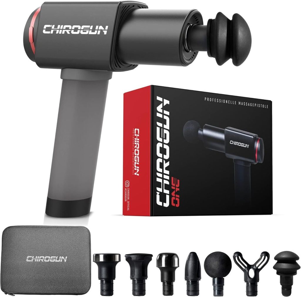 Test du pistolet de massage ChiroGun ONE : puissance et endurance