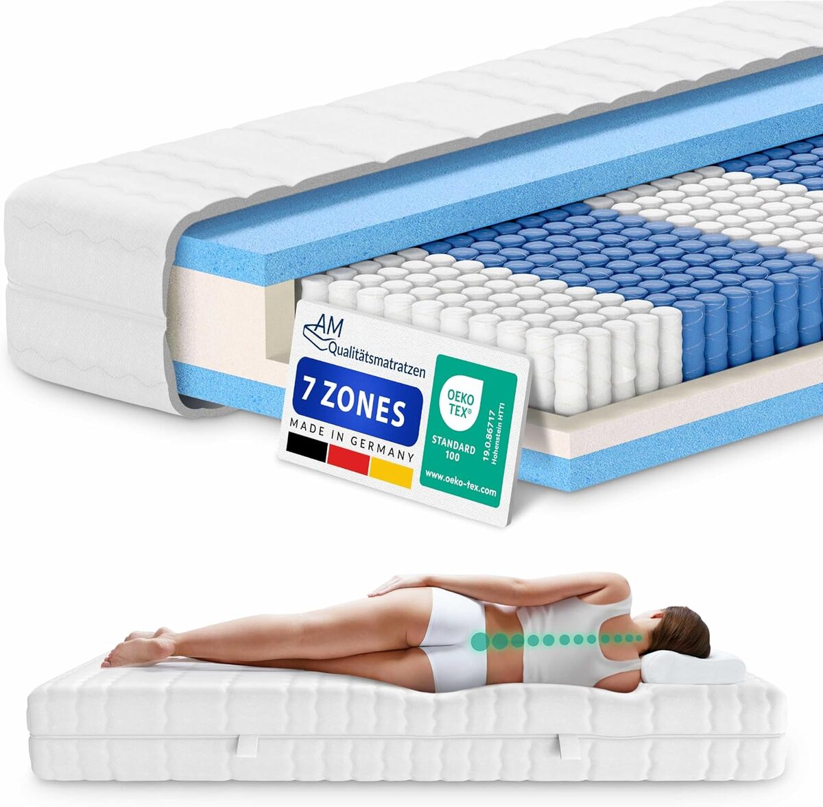 Test matelas 140x200 Ă ressorts : soutien ferme et confort optimal