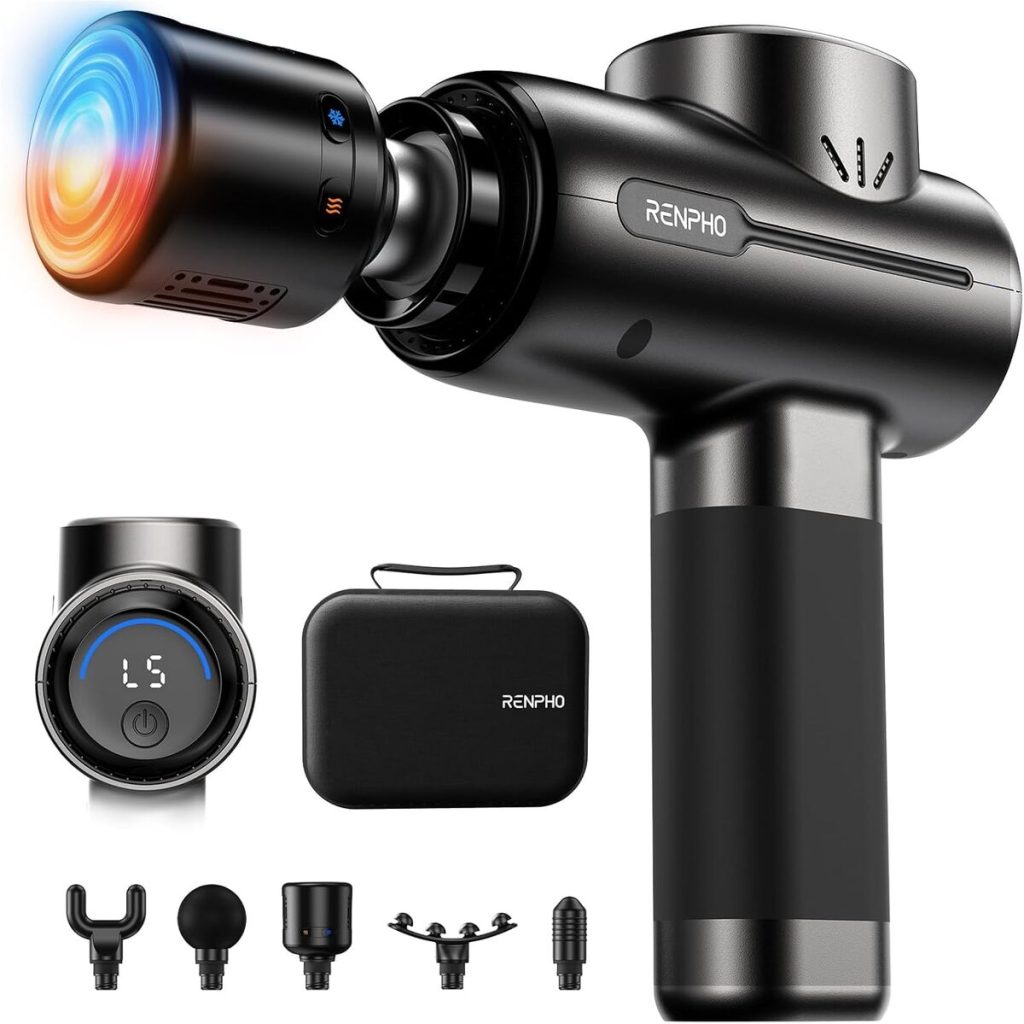 Test : pistolet de massage chauffant et réfrigérant Renpho Active