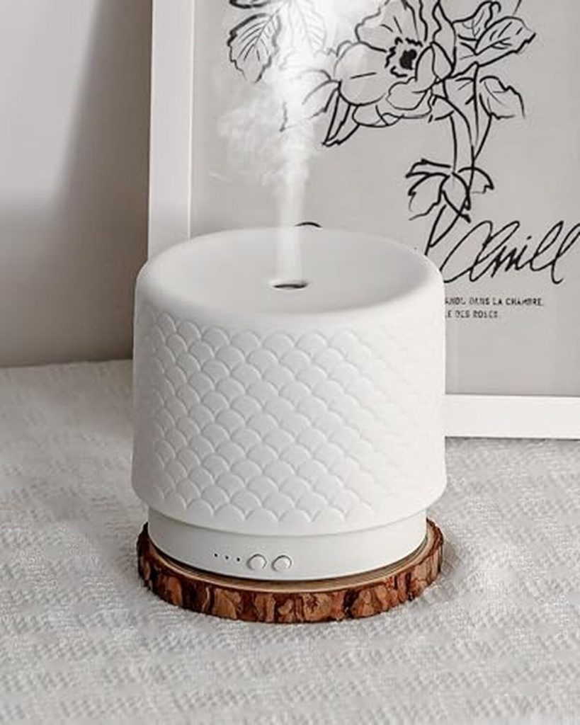 Test du diffuseur d'huiles essentielles en céramique 280 ml