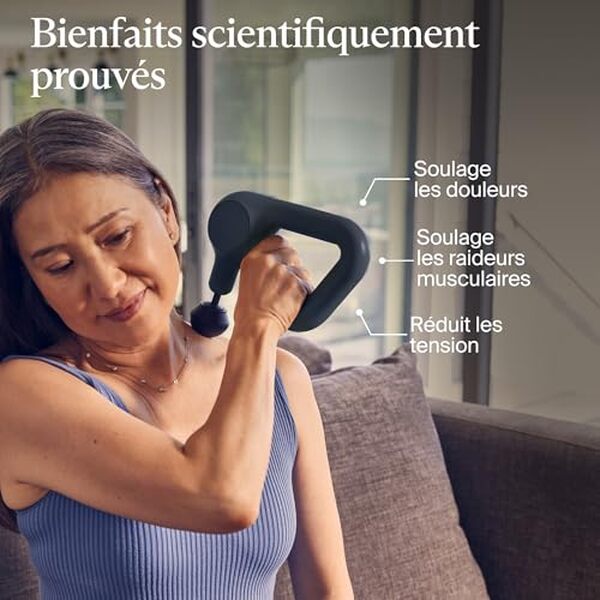 Découvrez comment Theragun, le pistolet de massage portable, peut soulager efficacement la douleur et améliorer votre bien-être grâce à ses vibrations puissantes et ciblées.