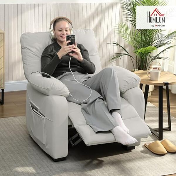 Explorez notre test du fauteuil relax électrique HOMCOM et plongez dans un univers de confort et de technologie pour un maximum de détente à la maison.
