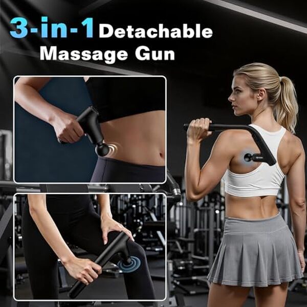 Découvrez notre test du pistolet de massage UPSPORT Turbo Rotary : poignée longue et amovible, parfait pour un soulagement musculaire optimal et une utilisation facile.