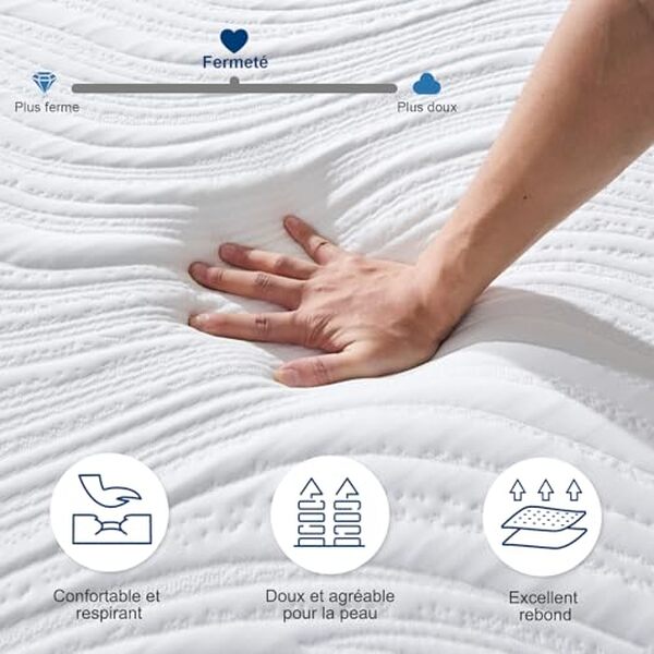 Découvrez notre test complet du matelas Hiimgo 140x190. Explorez son soutien parfait et ses fonctionnalités réversibles pour un sommeil optimal.