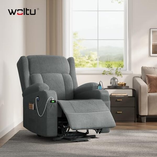 Découvrez le test complet du fauteuil relax WOLTU SKS61gr : confort ultime et innovations technologiques pour une détente optimale à la maison.