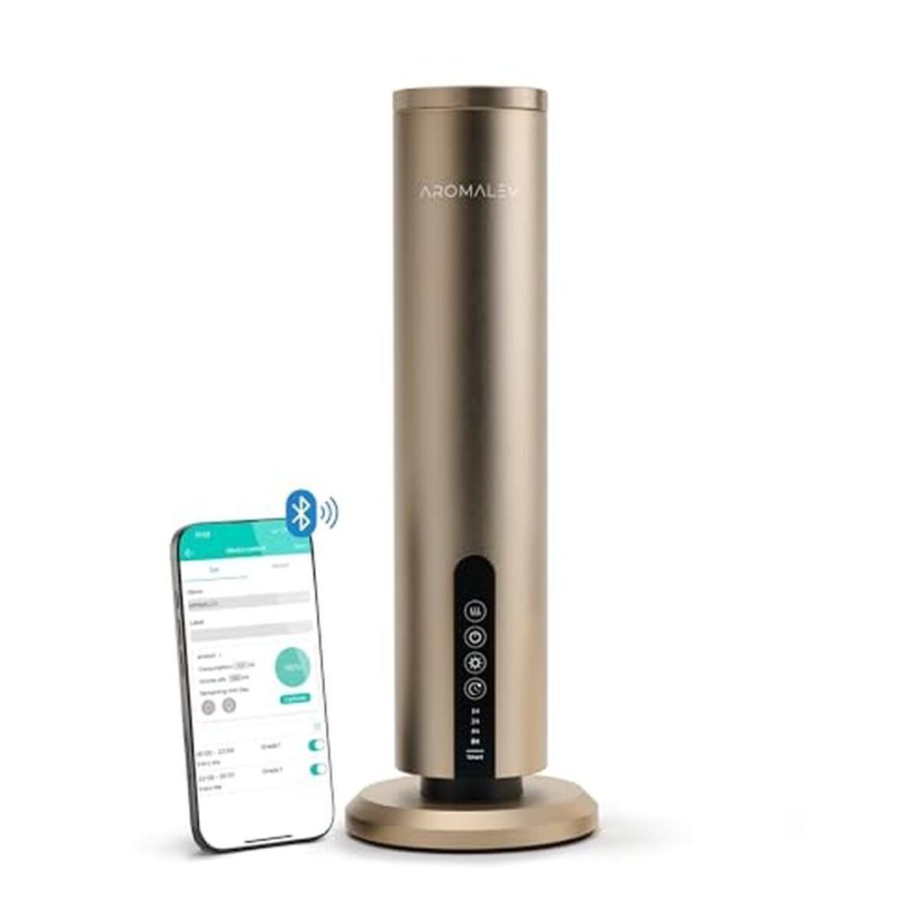 Test du diffuseur AROMALEV : arôme sans fil et application Bluetooth