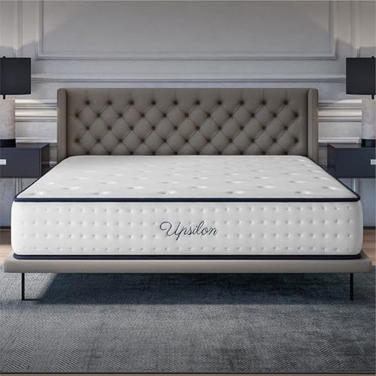 Test du matelas Upsilon 160x200 de Cosmos : mousse mémoire et confort ferme
