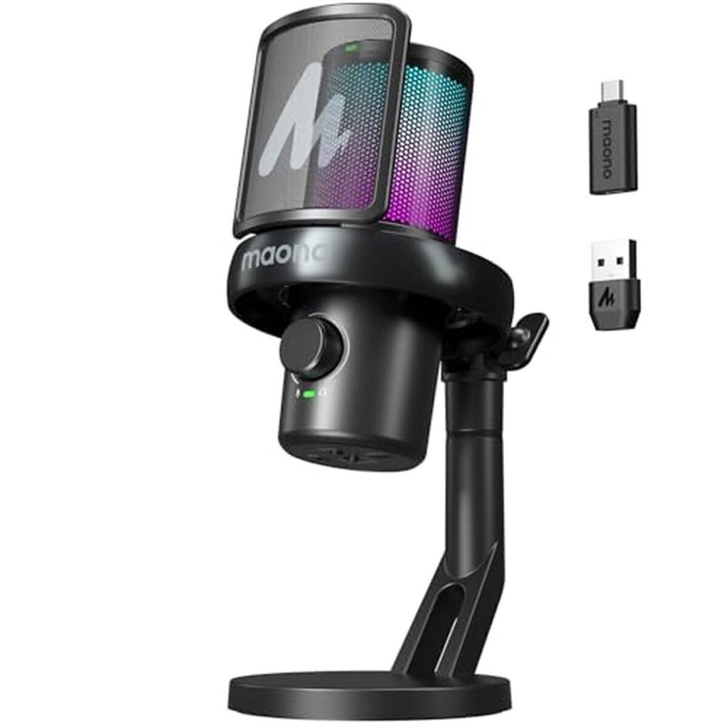 Test du micro sans fil MAONO DM40 Pro : performance et innovation pour jeu vidéo et diffusion en direct